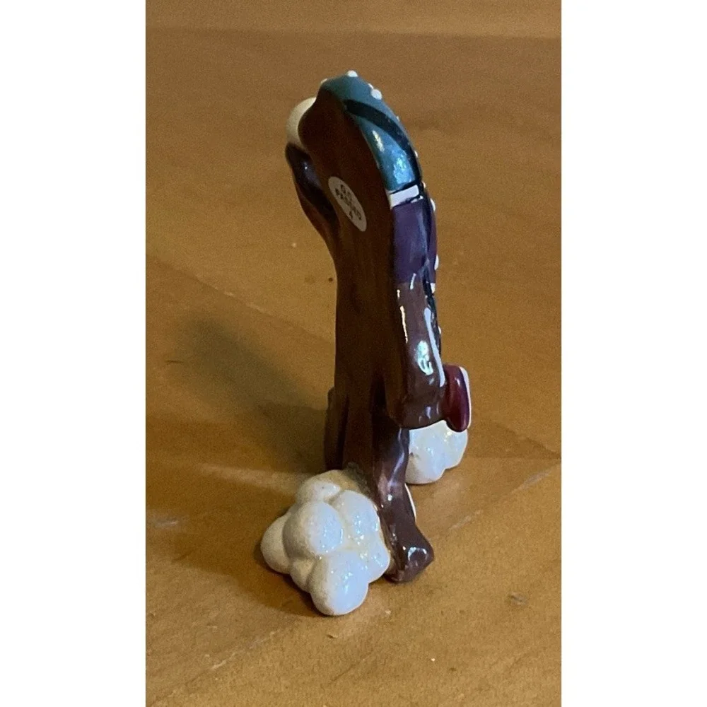 Set Of 3 Blue Sky By Clayworks Heather‎ Goldminc Gingerman Christmas Collection